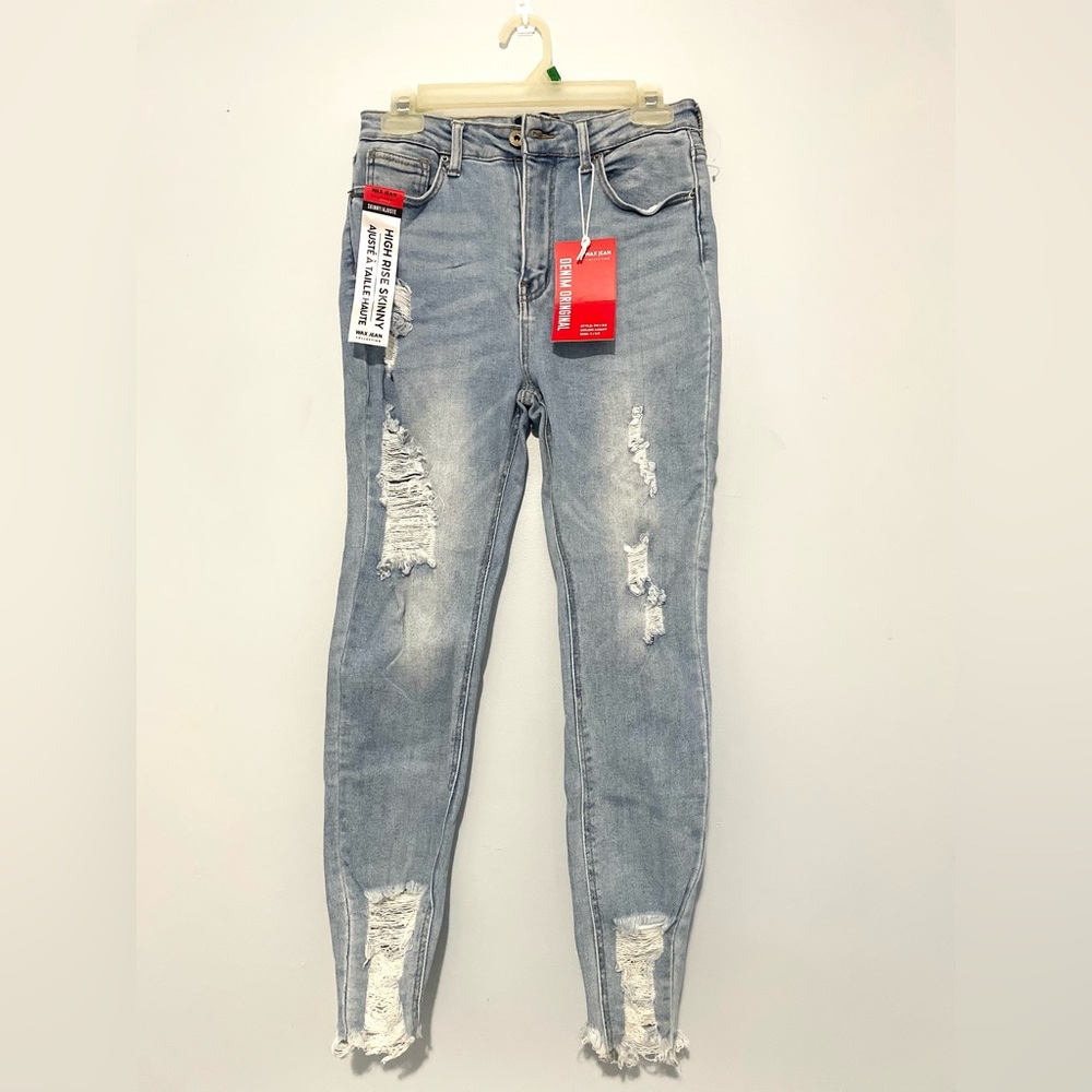 Women high rise skinny jeans size 7